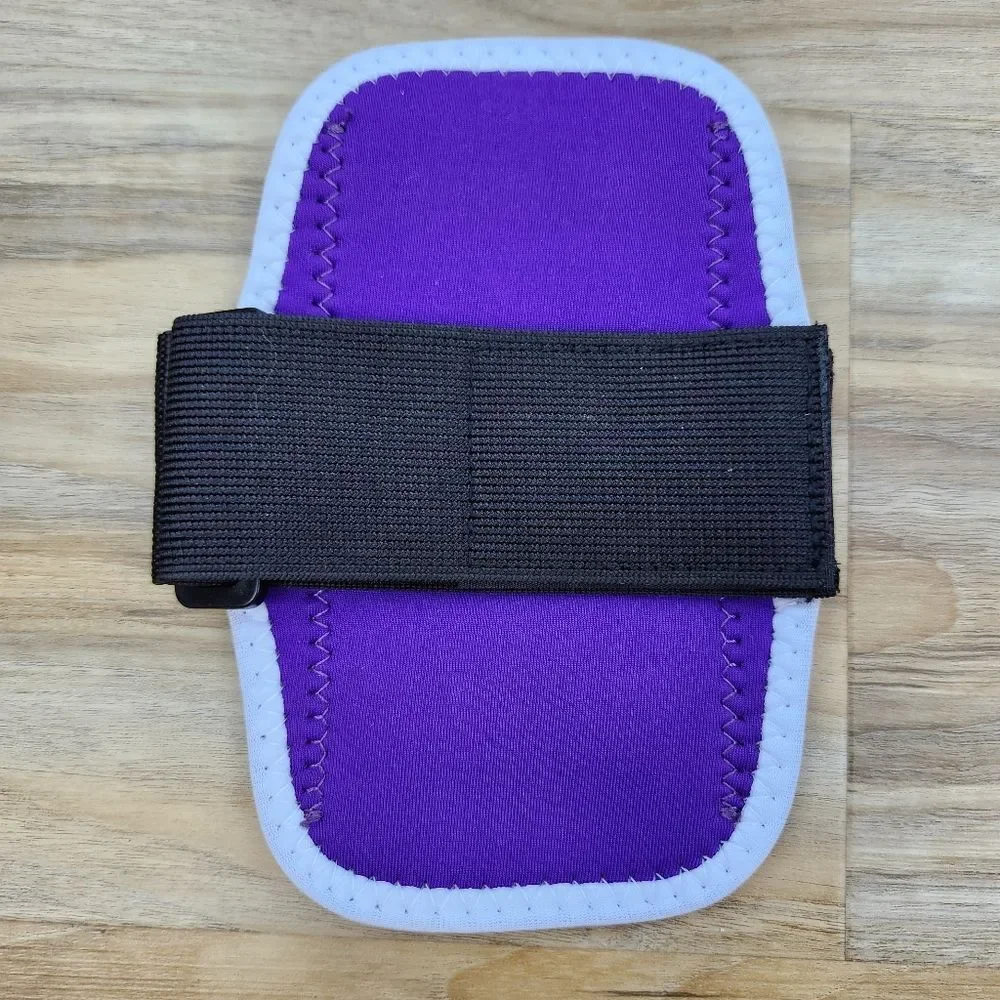 💜NWOT American Cancer Society Relay For Life Purple Soft Armband Phone Holder